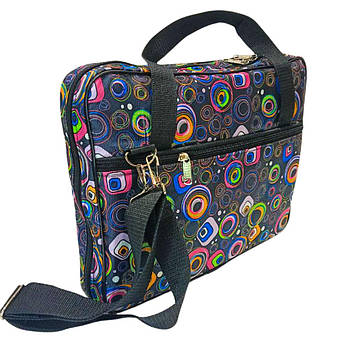 Сумка для художників А3 (55*40*7 см) Limbo Євро тканинна з принтом ПА3е-П3/25 Абстракція