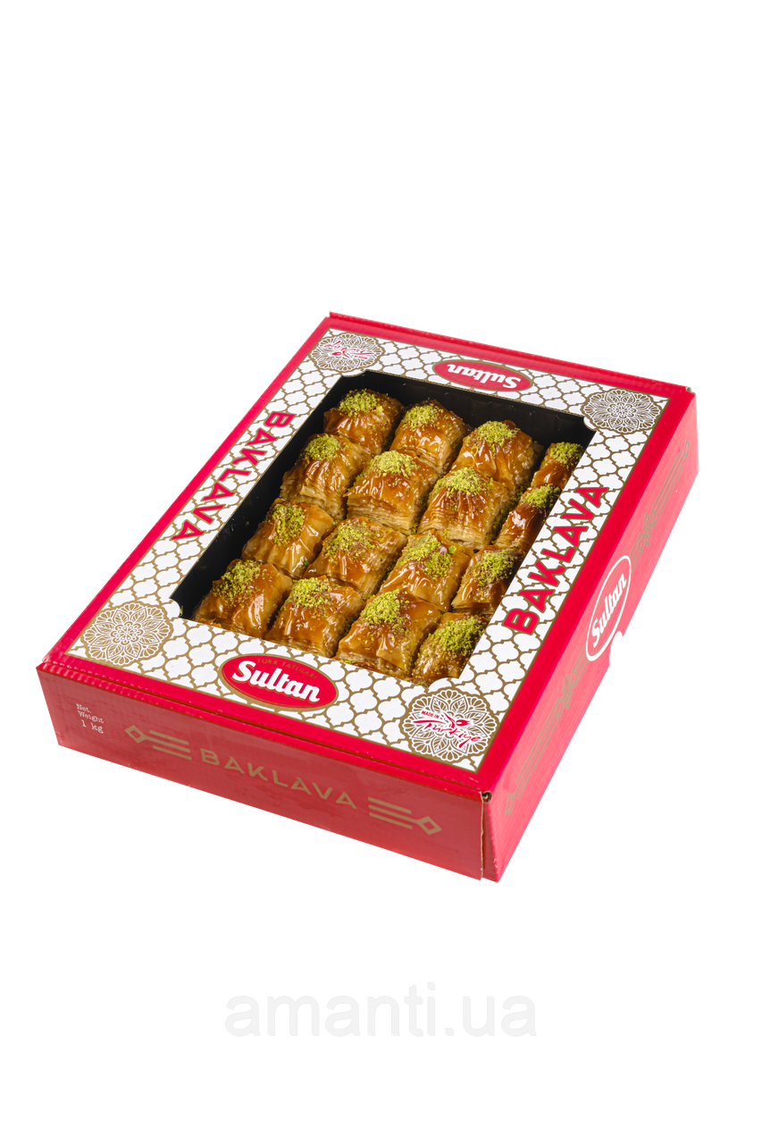 Пахлава Sultan з фісташкою 1кг, фото 1