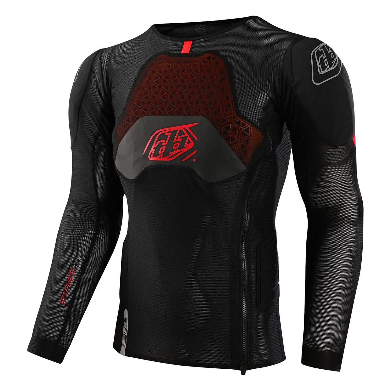 Захист тіла TLD STAGE GHOST D30 LS BASELAYER BLACK LG