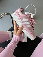 Рожеві жіночі кросівки Adidas Campus x Bad Banny Pink