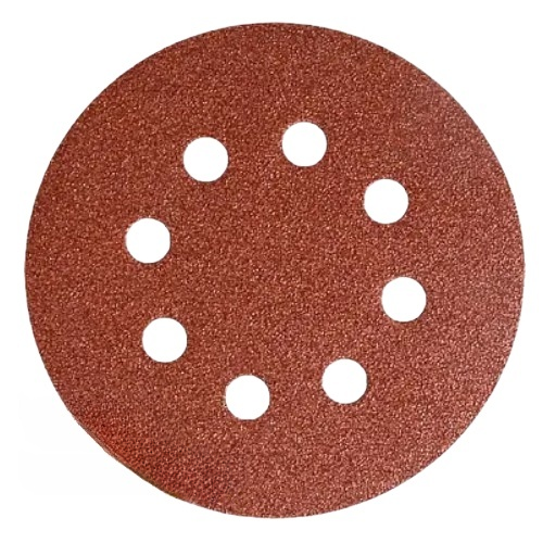 Круг самозачіпний d125мм P120 з отворами GLS5 Klingspor, фото 1