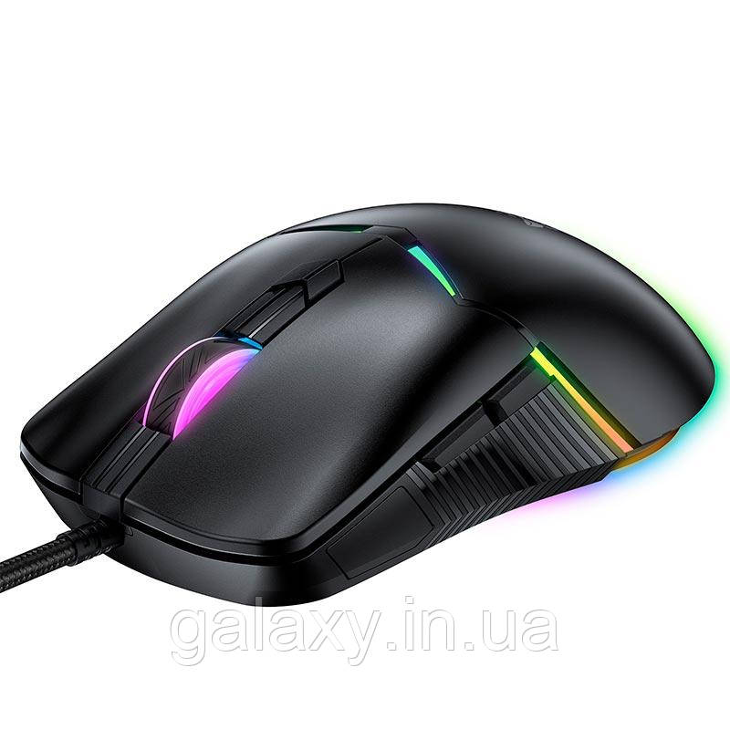 Миша ігрова ONIKUMA дротова з RGB підсвічуванням Gaming CW929 black, фото 1