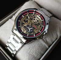 Наручний годинник Ailang Sceleton Годинник для чоловіків (Чоловічий годинник механічний з відкритим механізмом)