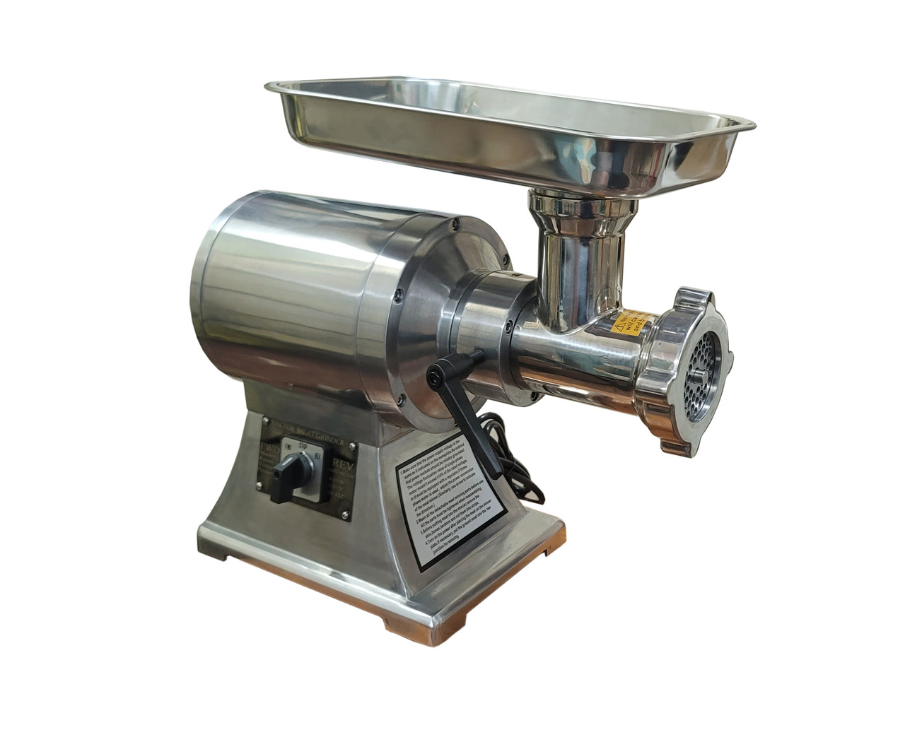 М'ясорубка промислова Vektor AL-22C Реверс, Знімна голова 250 кг/год, фото 1