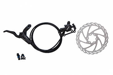 Гальмо дискове заднє гідравлічне NUTT Y-2 R1500 з ротором 160мм з адаптером