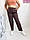 Жіночі штани у тонку смужку розмірний ряд 25,26,27,28,39,30, фото 2