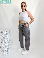 Жіночі штани у тонку смужку розмірний ряд 25,26,27,28,39,30