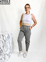 Жіночі штани у тонку смужку розмірний ряд 25,26,27,28,39,30