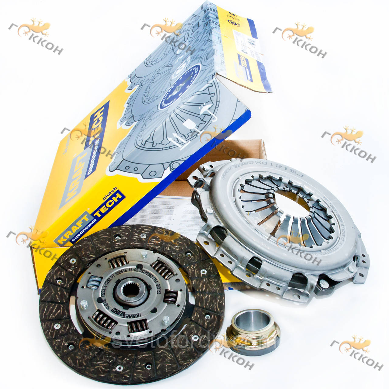 Комплект зчеплення Daewoo Nexia 16V, Espero 1.5-2.0 DOHC "Krafttech", фото 1