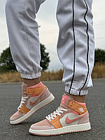 Кросівки жіночі " ШКІРА " 8 пар у ящику бежевого кольору 36-41, фото 3