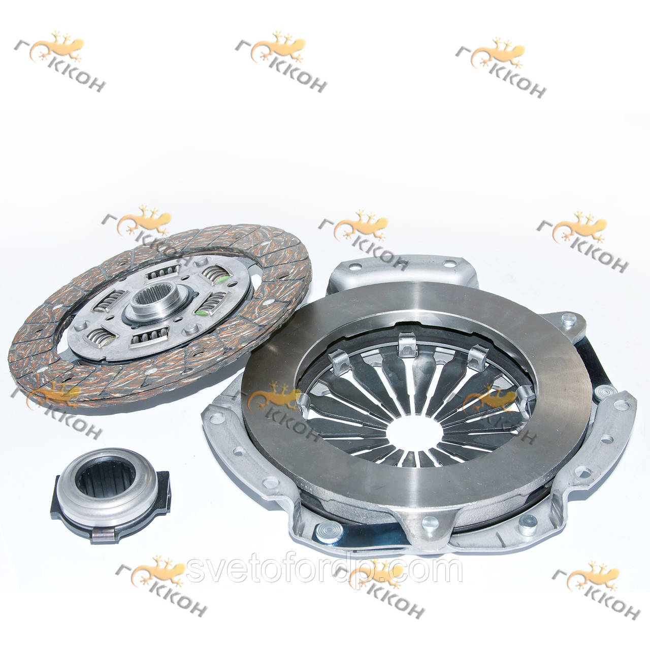 Комплект зчеплення Renault Logan,Clio,Kangoo 1,4 л 8V "Krafttech", фото 1