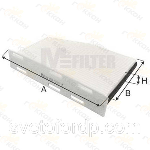 Фільтр салону VW [MFilter, Литва], фото 1