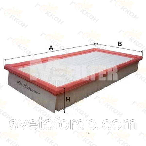 Фільтр повітряний Audi, Skoda, VW [MFilter, Литва], фото 1