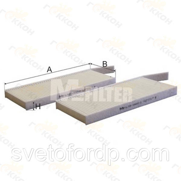 Фільтр салону Nissan, Opel, Renault [MFilter, Литва], фото 1