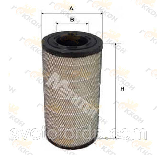 Фільтр повітряний DAF XF105 (EURO 4/5 EEV) [MFilter, Литва], фото 1