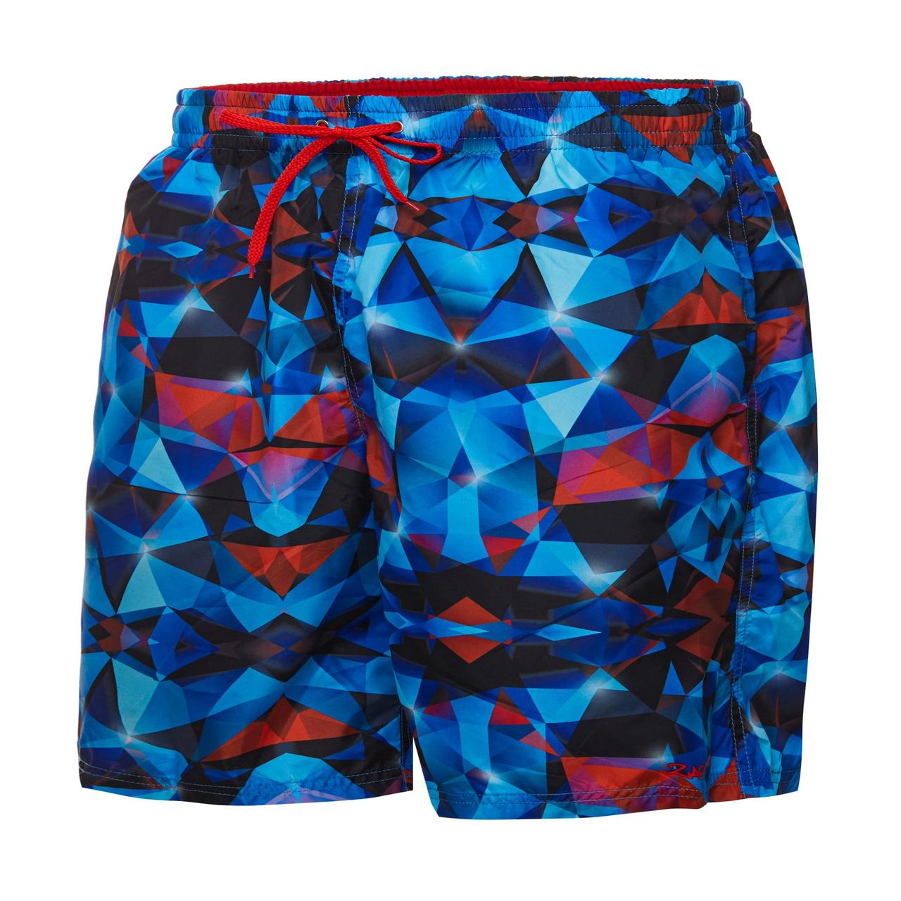 Чоловічі плавальні шорти Zagano (Польща) з сіткою і кишенями, фото 1