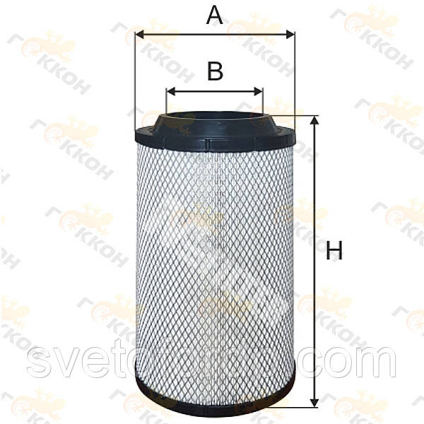 Фільтр повітряний Mersedes, EvoBus, Atlas, Avia, [MFilter, Литва], фото 1