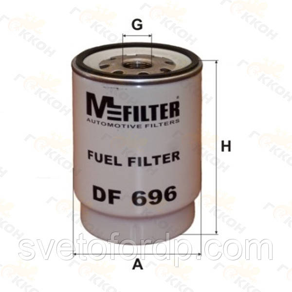 Фільтр паливний КАМАЗ [MFilter, Литва], фото 1