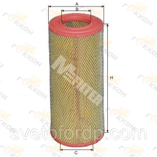 Фільтр повітряний Iveco [MFilter, Литва], фото 1