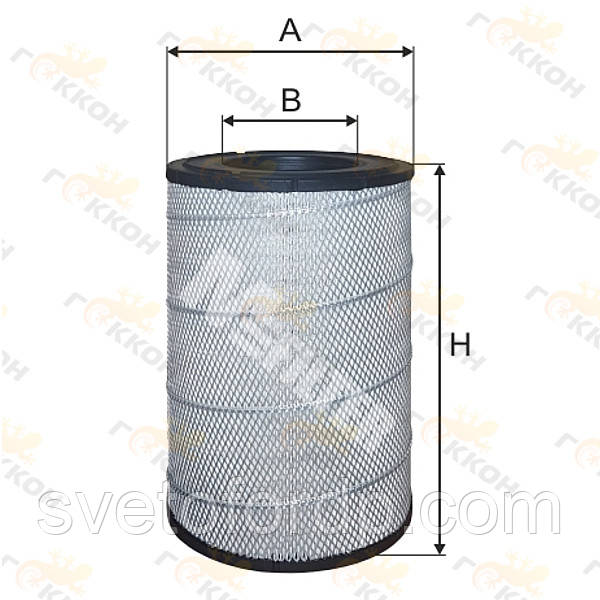 Фільтр повітряний DAF [MFilter, Литва], фото 1