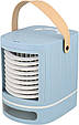 Кліматизатор, настільний USB вентилятор Nor-Tec air cooler GE018074 Blue водяним охолодженням, фото 2