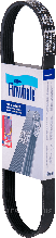 Ремінь генератора ВАЗ 2110, ВАЗ 2170 8клап. з ГУР + кондіц. поліклиновий (BP638)"Finwhale"