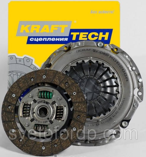 Зчеплення Renault Megane-2, 1.4-1.6 (корзина, диск) [Krafttech] (Туреччина, MA-PA) W06200B9, фото 1