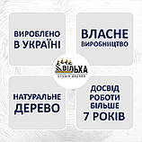 Стілець ПАБ Табурет Комфорт Високий Барний Дерев'яний з дерева Вільха Для Барної стійки, Кав'ярні 75 см, фото 5