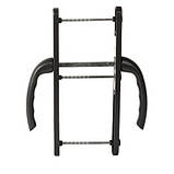 Дверний гарнітур ANTEY DHS 85|26|208(33) Ral 8019 UN коричневий, фото 2