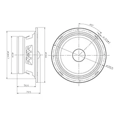 Мідбас MTX RTX654