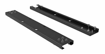 Несуча балка для шаф шириною 800 мм, чорна ZPAS