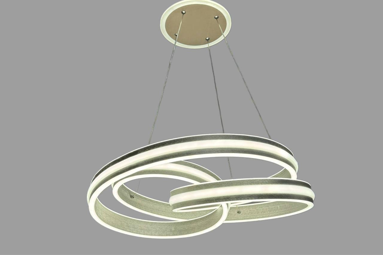 Підвісна led люстра стрічка регульована висота 300W 3000К–6000К IP20 без пульта