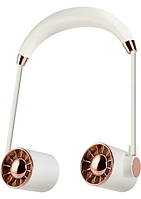 Міні-вентилятор на шию з 3 швидкостями