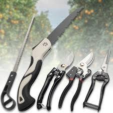 Садовий набір інструментів 5 в 1 з ножицями, секаторами та пилкою Garden Set SK-5, фото 1