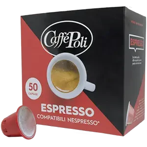 Кава в капсулах Nespresso Caffe Poli Espresso 50 шт, фото 1