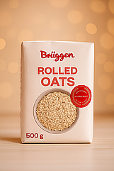 Цільнозернові вівсяні пластівці Bruggen 500 г