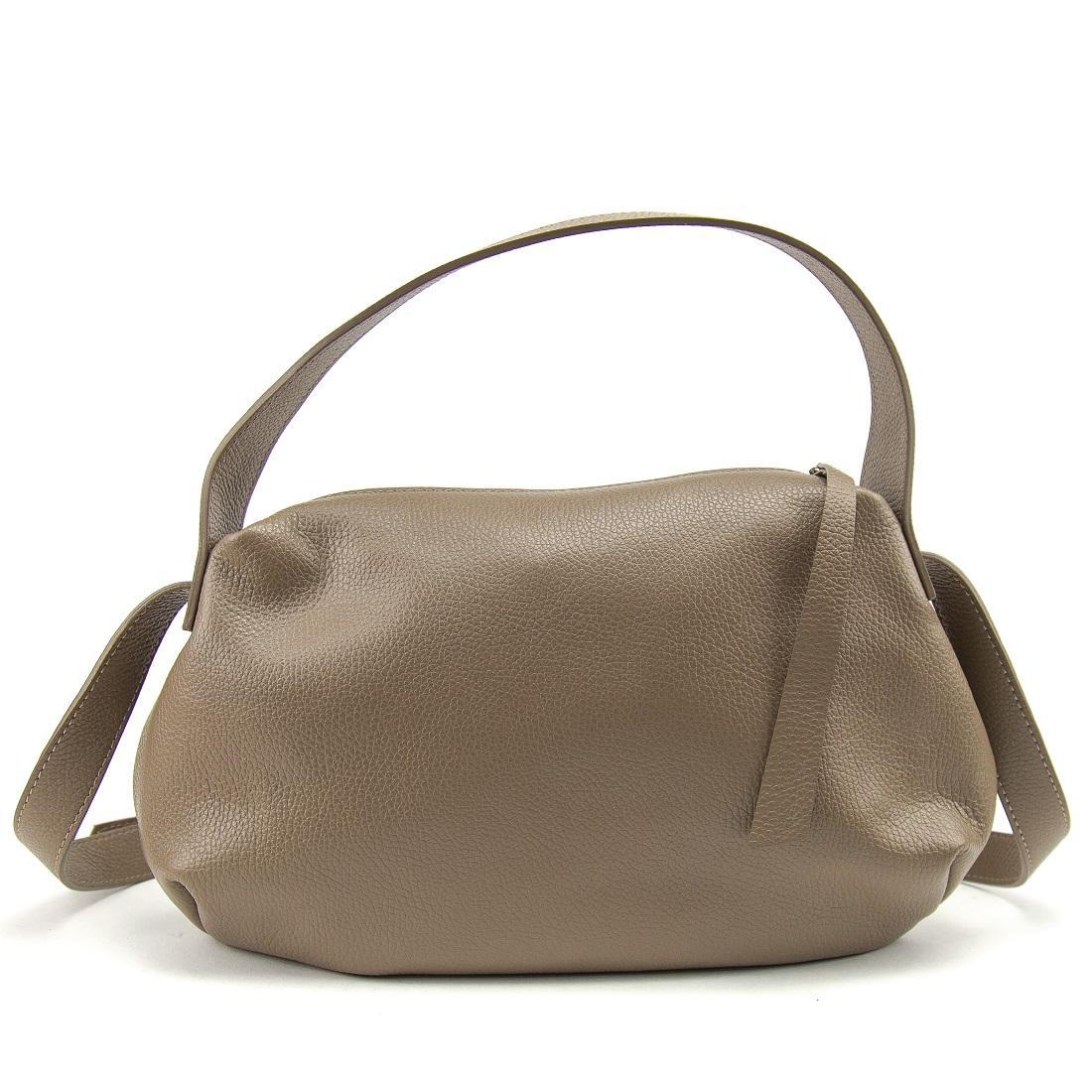 Сумка жіноча шкіряна Firenze Italy F-IT-0565T кольору тауп