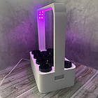 Горщик Вазон для вирощування зелені методом гідропоніки з ФІТО підсвіткою, фото 10