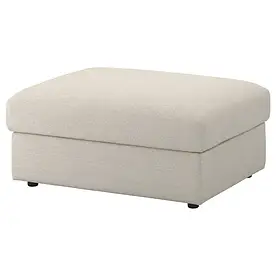 IKEA VIMLE Підставка для ніг з ящиком, Gunnared beige (093.925.84)
