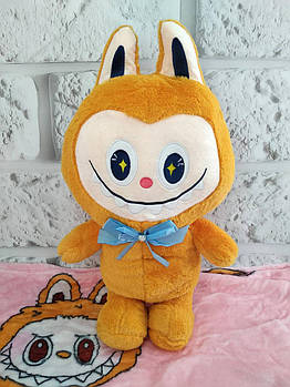 Плед — м'яка іграшка 3 в 1 Лабубу помаранчевий