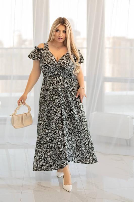 Неймовірна жіноча сукня, тканина "Софт" 56, 58, 60, 62 розмір 56