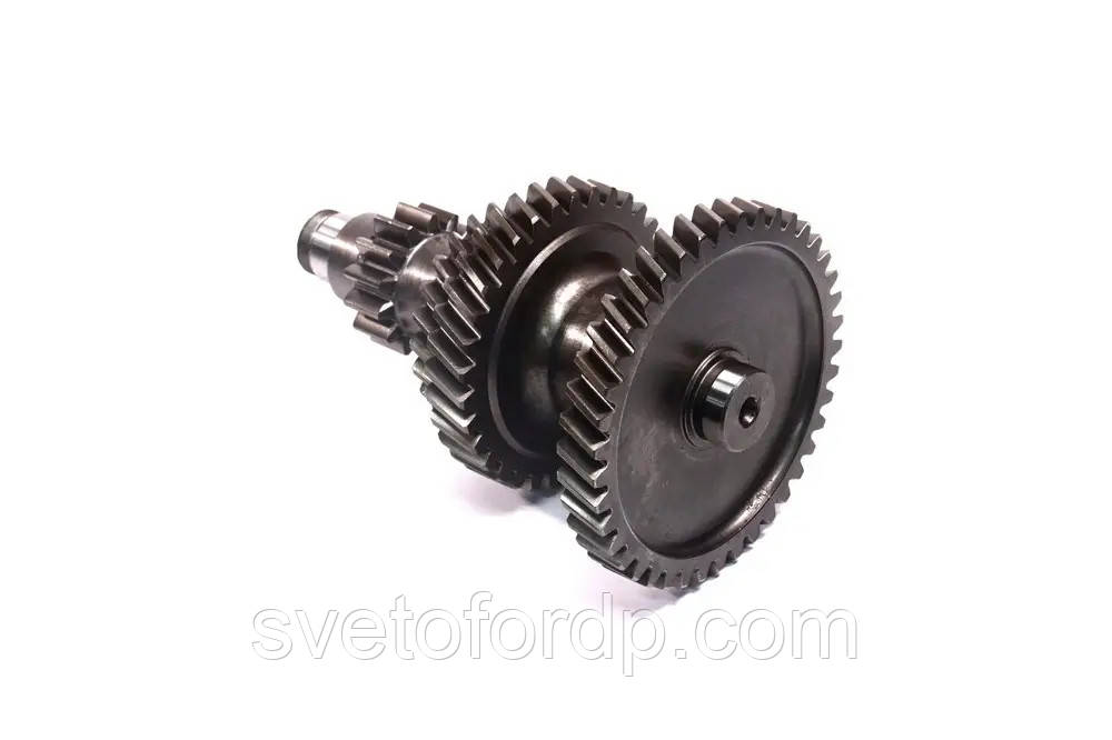 Вал проміжний КПП ГАЗ 53 під гайку [TRUCKMAN], фото 1