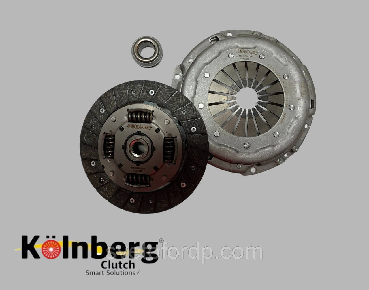 Комплект зчеплення Peugeot 206,207 1,4 HDI/BIPPER-NEMO/C2/C3 1,4 HDI в зборі [Kolnberg Tурція] 2050.K8, фото 1