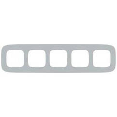 Legrand Рамка Valena Allure [5 пості, алюміній]