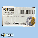 Диск гальмівний передній FORD Transit V184 кт.-2шт."Air Cooled" [PSB Туреччина], PSB33204, фото 3