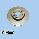 Диск гальмівний передній RENAULT Kangoo, Kangoo Express, Kangoo Be Bop, Zeo  кт.-2шт."Air Cooled" [PSB Tурция], PSB52200, фото 3