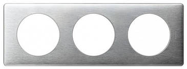 Legrand Рамка Celiane [3 пості алюміній]