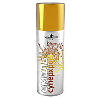 Емаль NEW TON "Супер хром" золото, в аер. пакованні. 400 мл