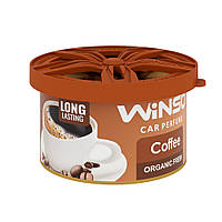 Ароматизатор повітря Winso серія Organic Fresh — Coffee, (18 шт./ясть.)