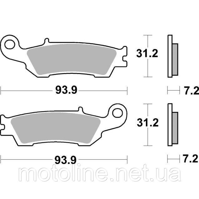 Гальмівні колодки Renthal RC-1 Works Brake Pads, фото 1